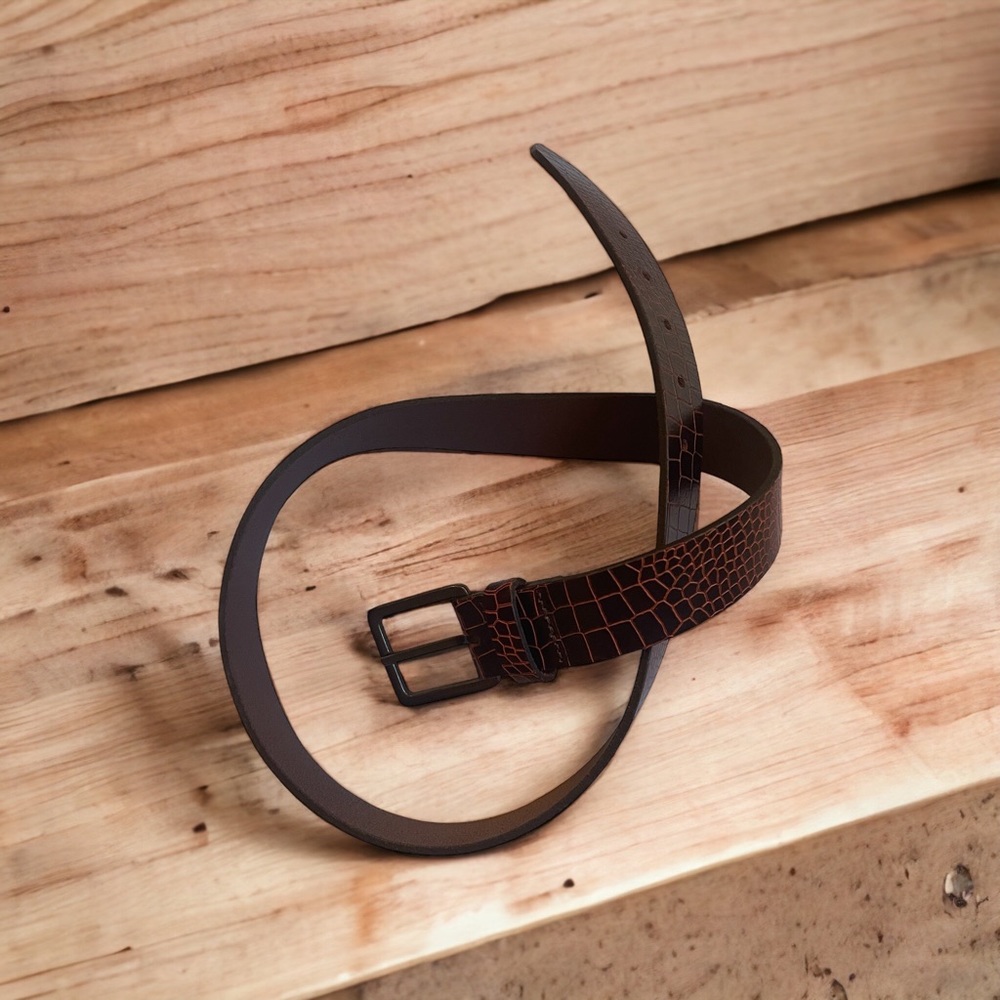 Snake design leather BELT